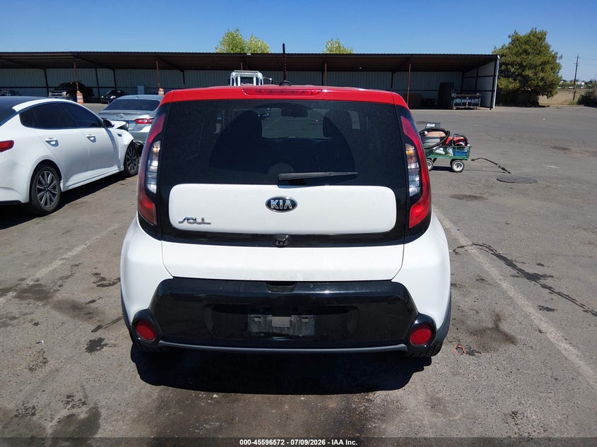 2016 Kia Soul + VIN: KNDJP3A5XG7318981 Lot: 45596572