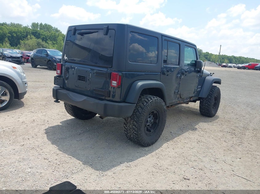 2017 JEEP WRANGLER UNLIMITED auction photo 4