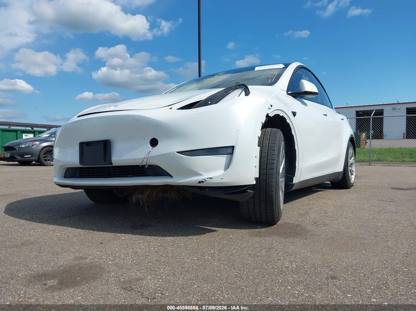 2023 Tesla Model Y Awd/Long Range Dual Motor All-Wheel Drive VIN: 7SAYGAEE5PF629549 Lot: 45596586