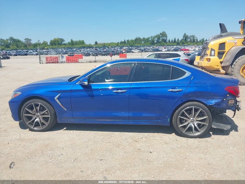 2020 Genesis G70 2.0T Awd VIN: KMTG44LA0LU065427 Lot: 45596592