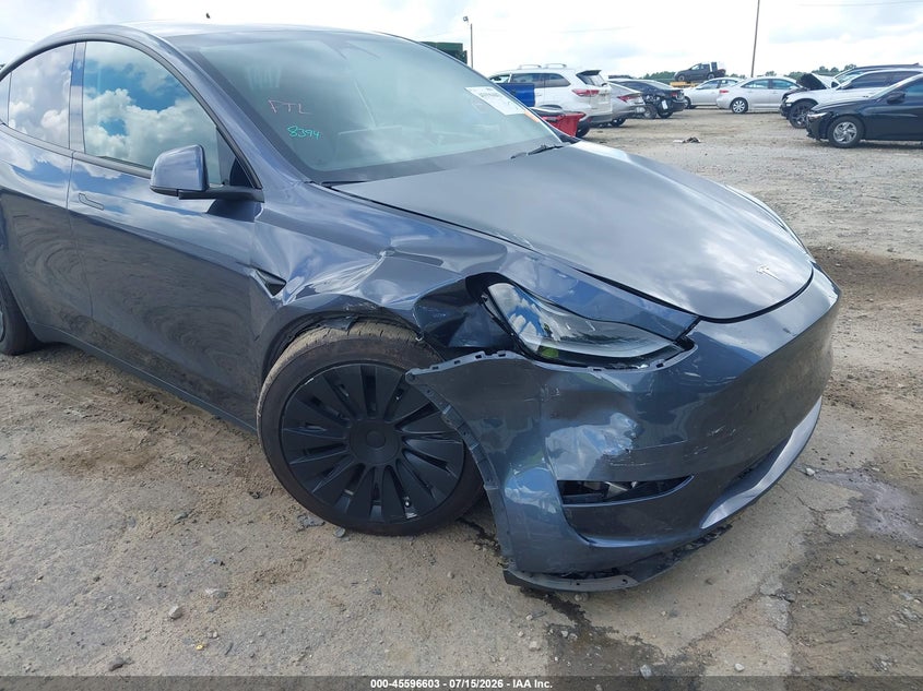 2023 Tesla Model Y Awd/Long Range Dual Motor All-Wheel Drive VIN: 7SAYGDEE7PF707251 Lot: 45596603