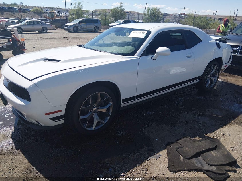 Vin: 2c3cdzag6gh336408, lot: 46094987, dodge challenger sxt 20162