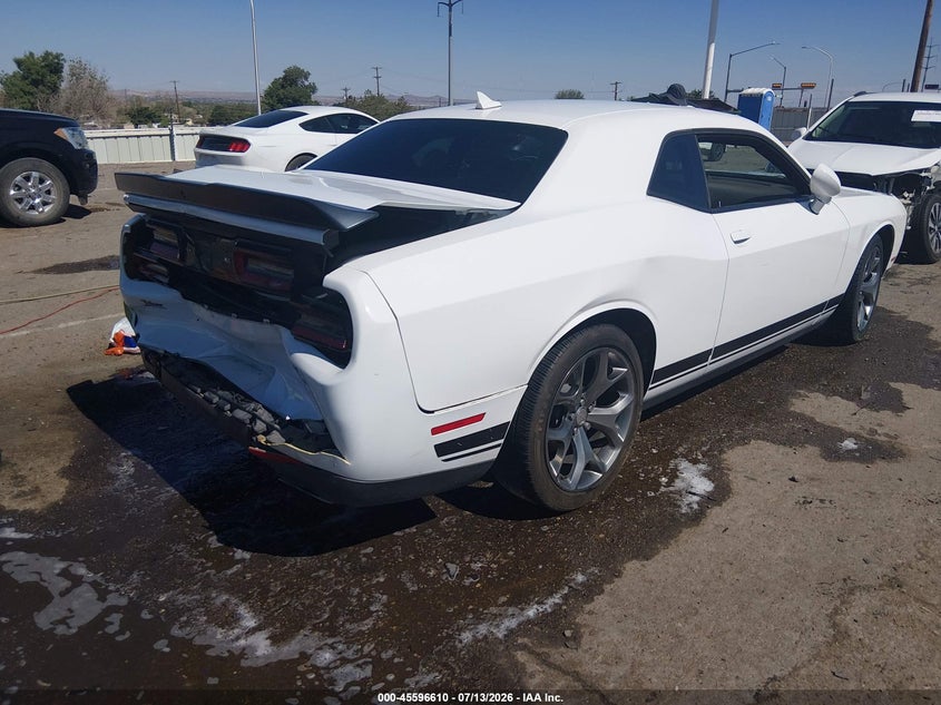 Vin: 2c3cdzag6gh336408, lot: 46094987, dodge challenger sxt 20164