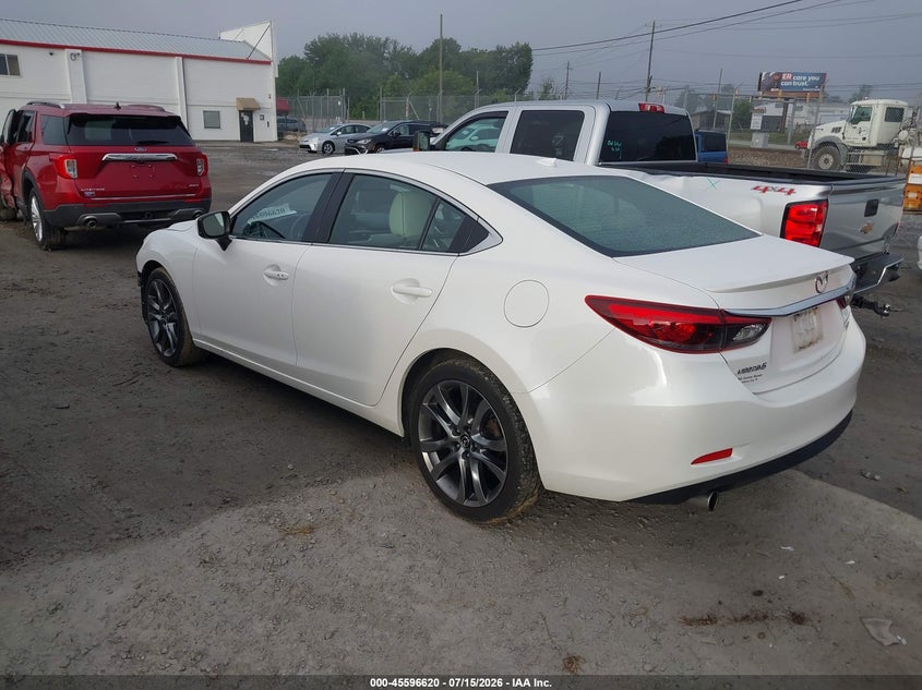 Vin: jm1gl1x50h1145073, lot: 46094998, mazda mazda6 grand touring 20173