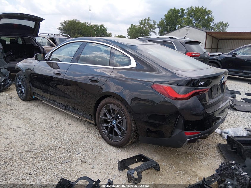 Vin: wby83fb05rfs05543, lot: 46095020, bmw i4 gran coupe xdrive40 20243