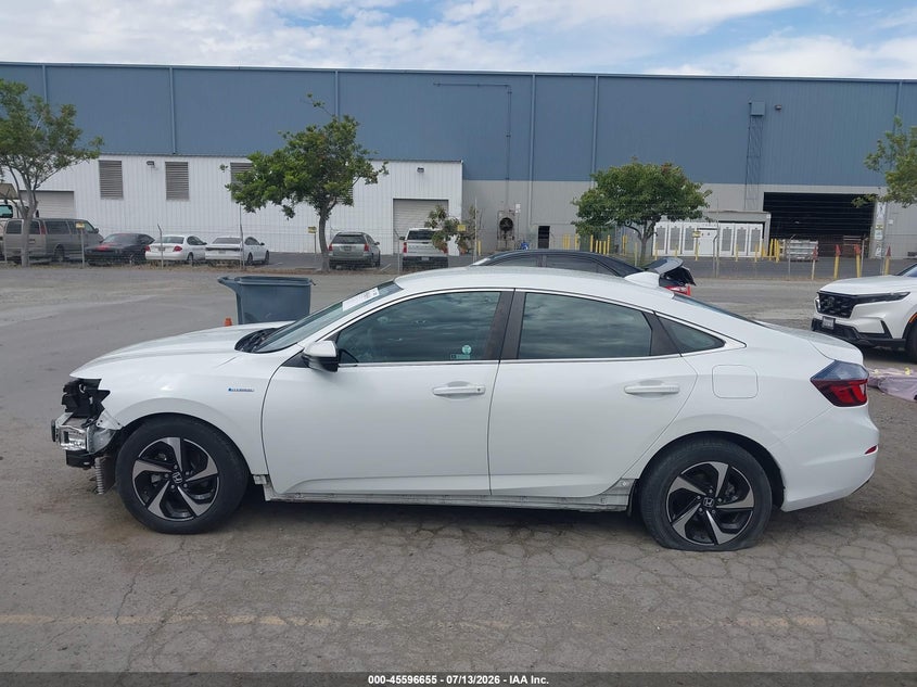 2022 Honda Insight Ex VIN: 19XZE4F50NE009444 Lot: 45596655