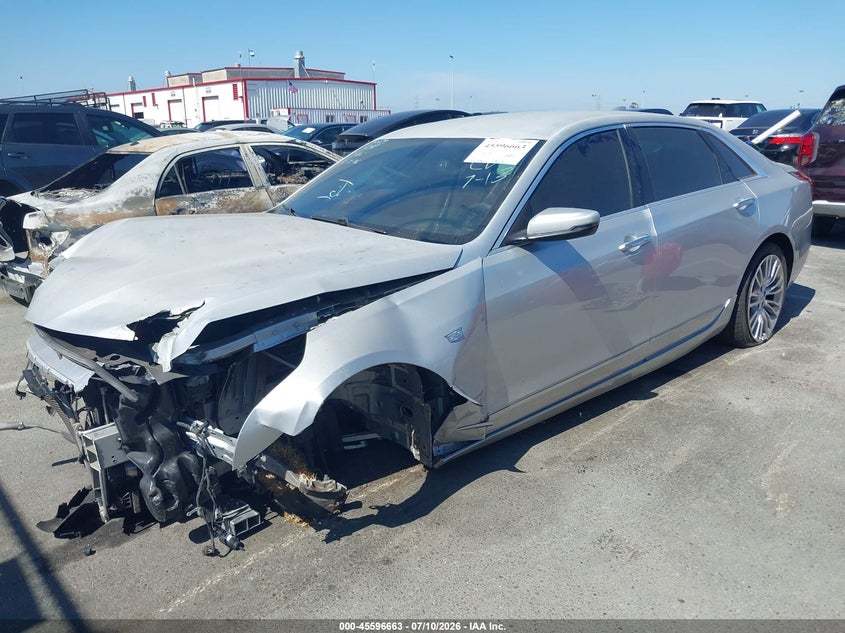 2017 Cadillac CT6, Удар спереду, IAAI, VIN 1G6KA5RX7HU179387 — фото 2