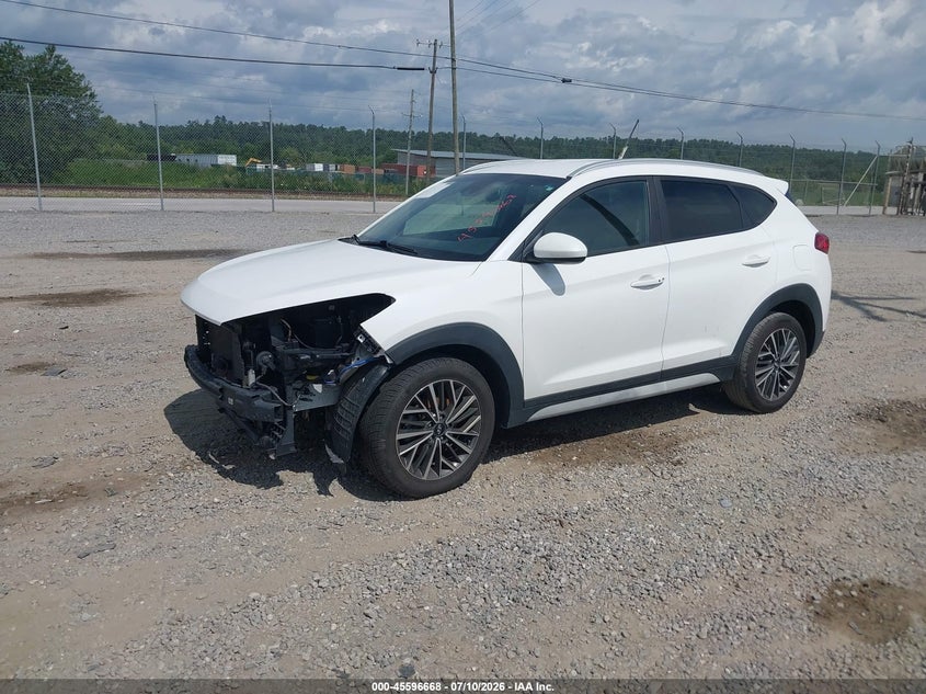 2021 Hyundai Tucson Sel, Front End, IAAI, VIN KM8J33AL1MU362919 — photo 2