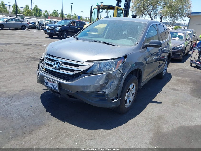 2014 Honda Cr-V Lx 3CZRM3H37EG713292 photo 1