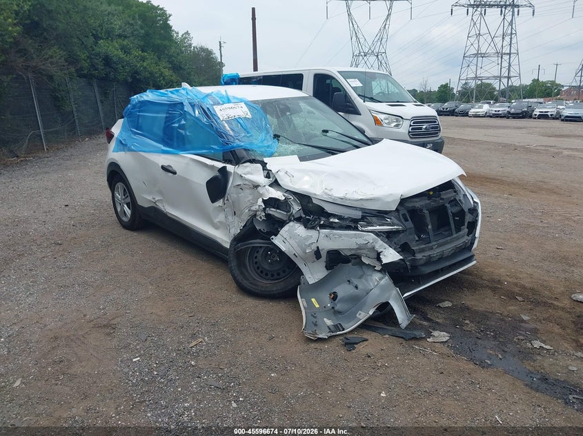 2021 Nissan Kicks S Xtronic Cvt VIN: 3N1CP5BV5ML492034 Lot: 45596674