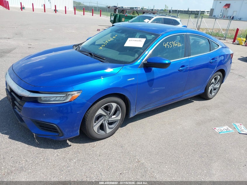 Vin: 19xze4f19ke004655, lot: 46095058, honda insight lx 20192