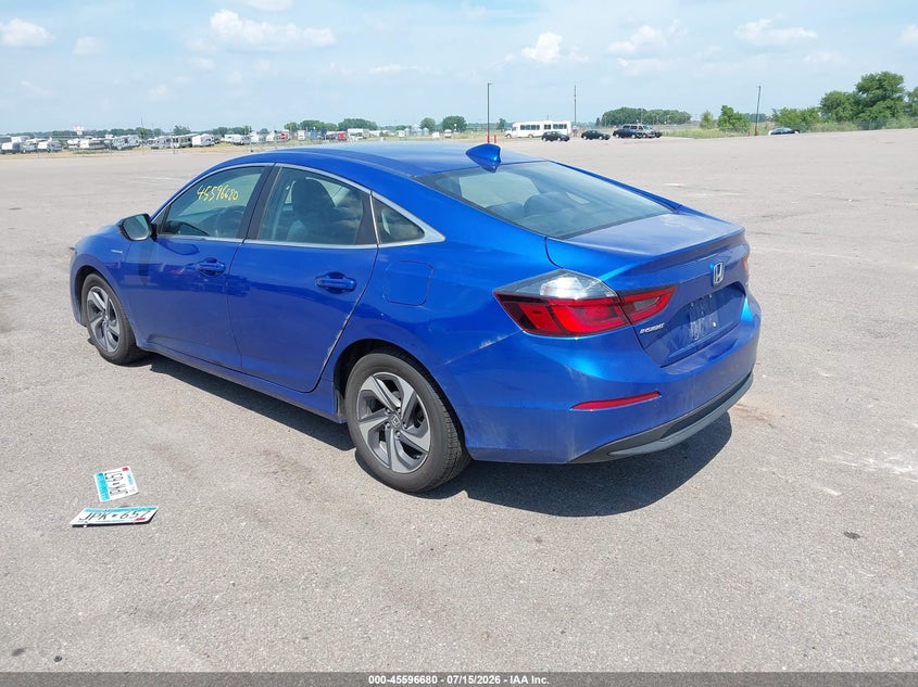 Vin: 19xze4f19ke004655, lot: 46095058, honda insight lx 20193