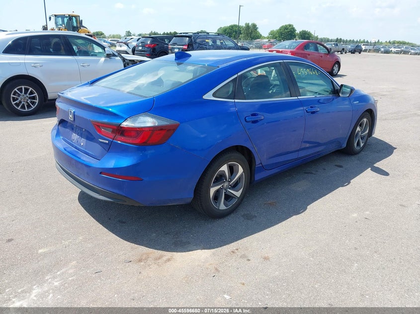 Vin: 19xze4f19ke004655, lot: 46095058, honda insight lx 20194