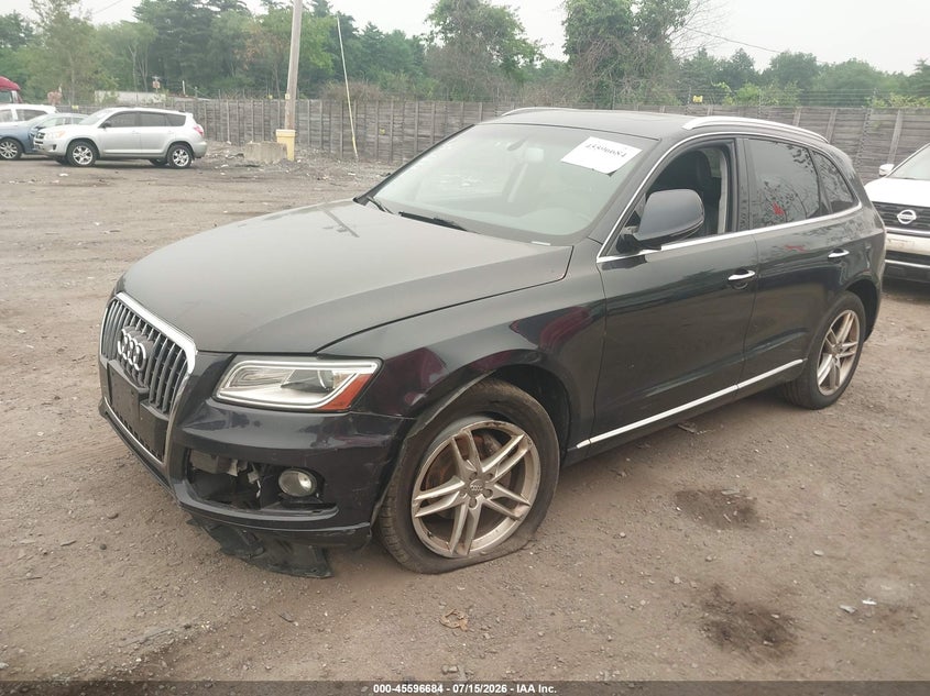 Vin: wa1c2afp2ha096473, lot: 46095062, audi q5 2.0t premium 20172