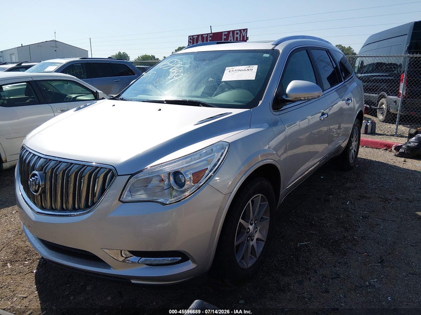 Vin: 5gakrbkd6gj300478, lot: 46095067, buick enclave leather 20162