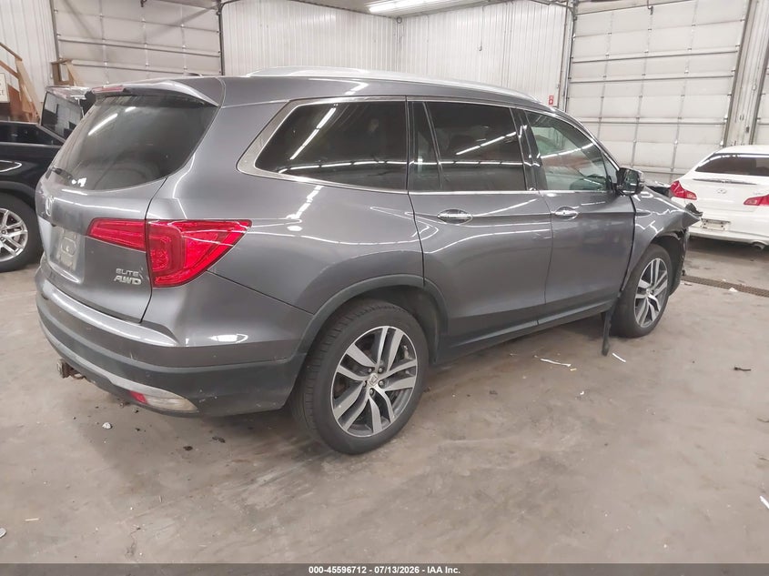 Vin: 5fnyf6h08gb120598, lot: 46095090, honda pilot elite 20164
