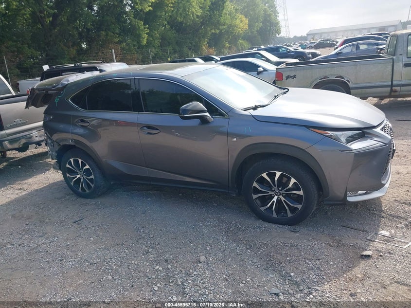 2017 Lexus Nx 200T F Sport VIN: JTJBARBZ1H2108355 Lot: 45596715