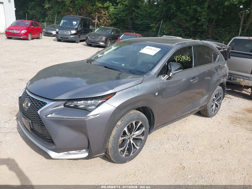 Vin: jtjbarbz1h2108355, lot: 46095093, lexus nx 200t f sport 20172