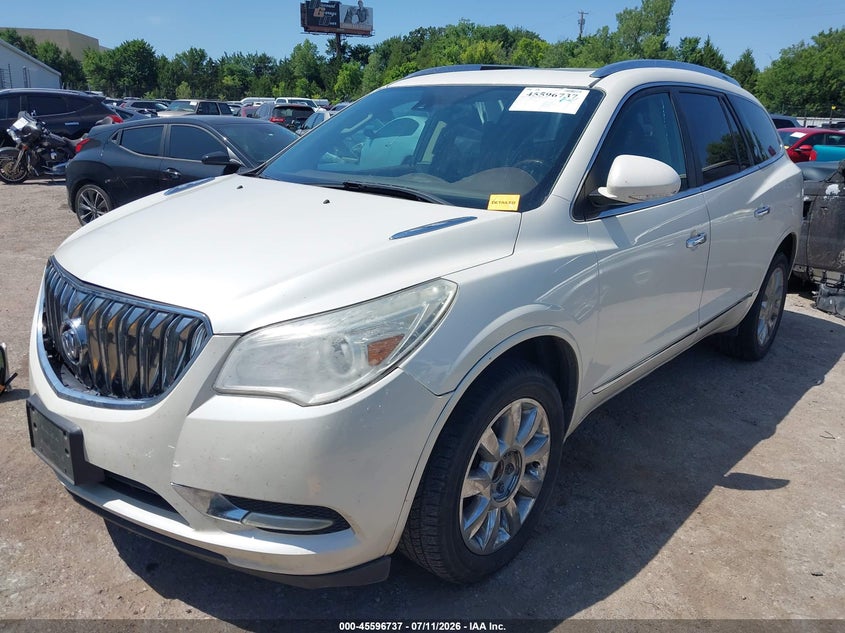 Vin: 5gakrckd8ej353590, lot: 46095115, buick enclave premium 20142