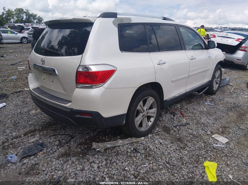 2012 TOYOTA HIGHLANDER auction photo 4