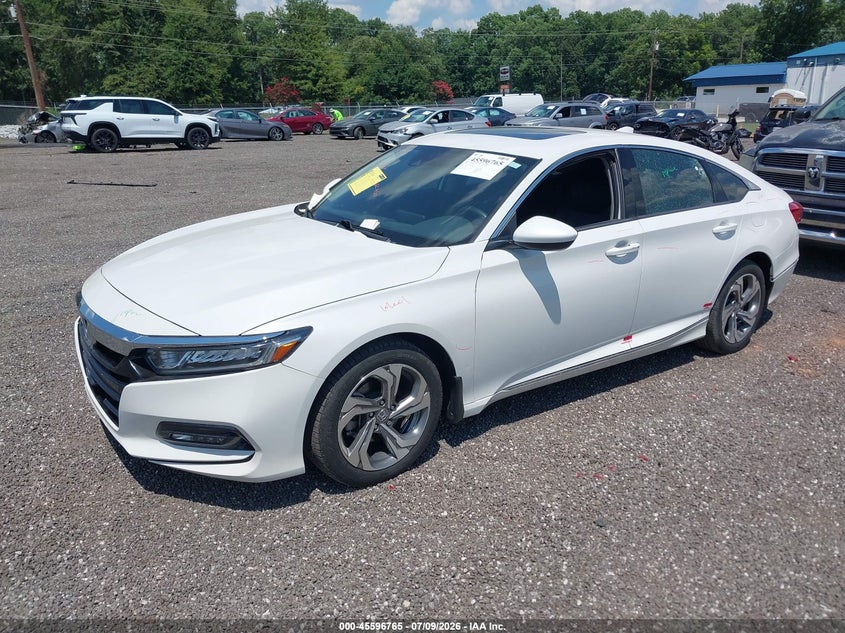 2019 Honda Accord Ex, Вандализм, IAAI, VIN 1HGCV1F47KA139037 — фото 2