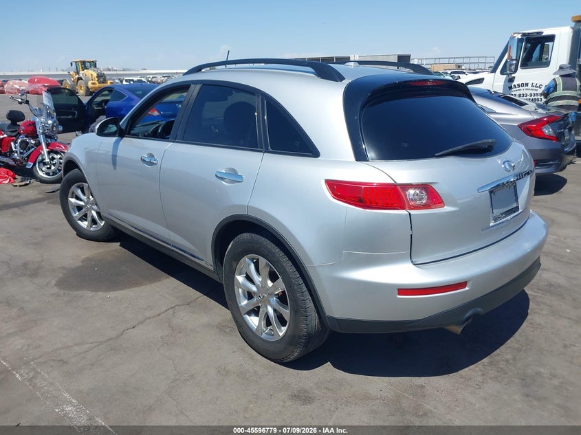 2008 Infiniti FX VIN JNRAS08U78X103506 nuotrauka 3