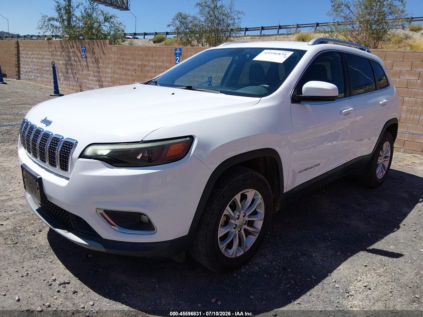 Vin: 1c4pjmcb6kd459920, lot: 46095209, jeep cherokee latitude 4x4 20192