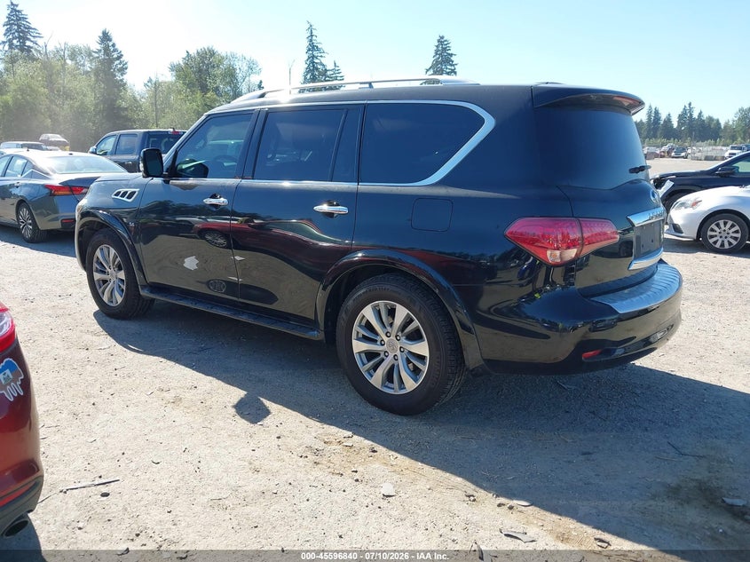 2016 INFINITI QX80 auction photo 3