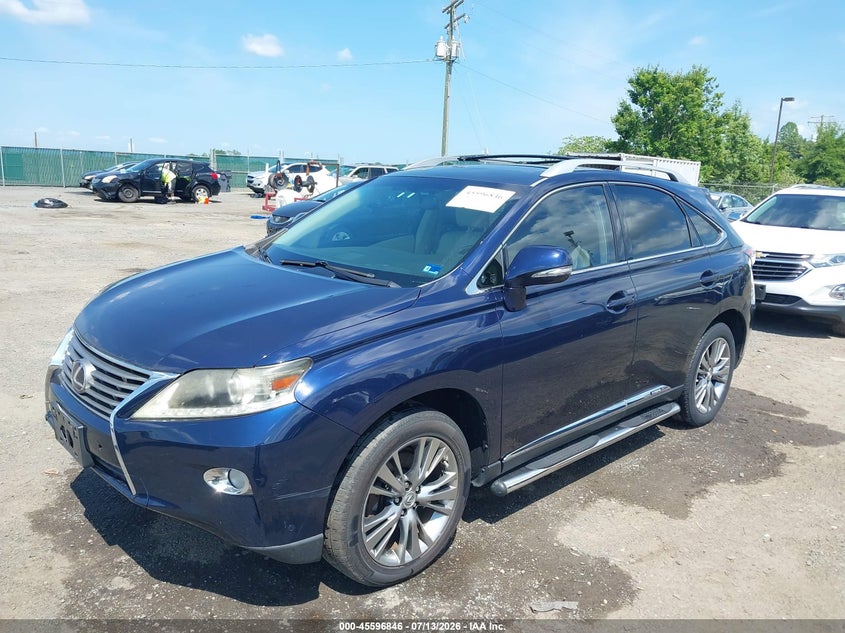 2013 LEXUS RX 450H auction photo 2