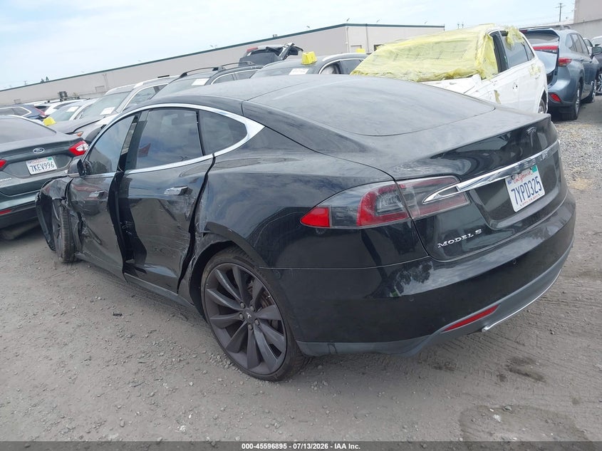 Vin: 5yjsa1h15efp39785, lot: 46095273, tesla model s p85 20143
