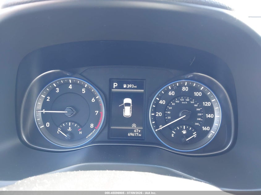 2023 Hyundai Kona Se VIN: KM8K2CAB1PU012015 Lot: 45596905