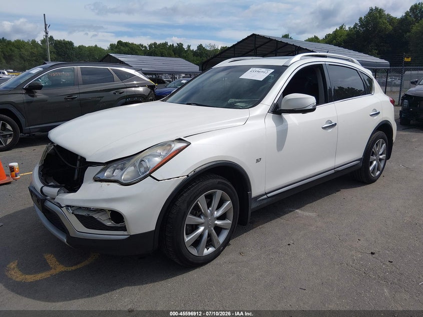 2017 Infiniti QX50, Front End, IAAI, VIN JN1BJ0RR5HM410081 — photo 2