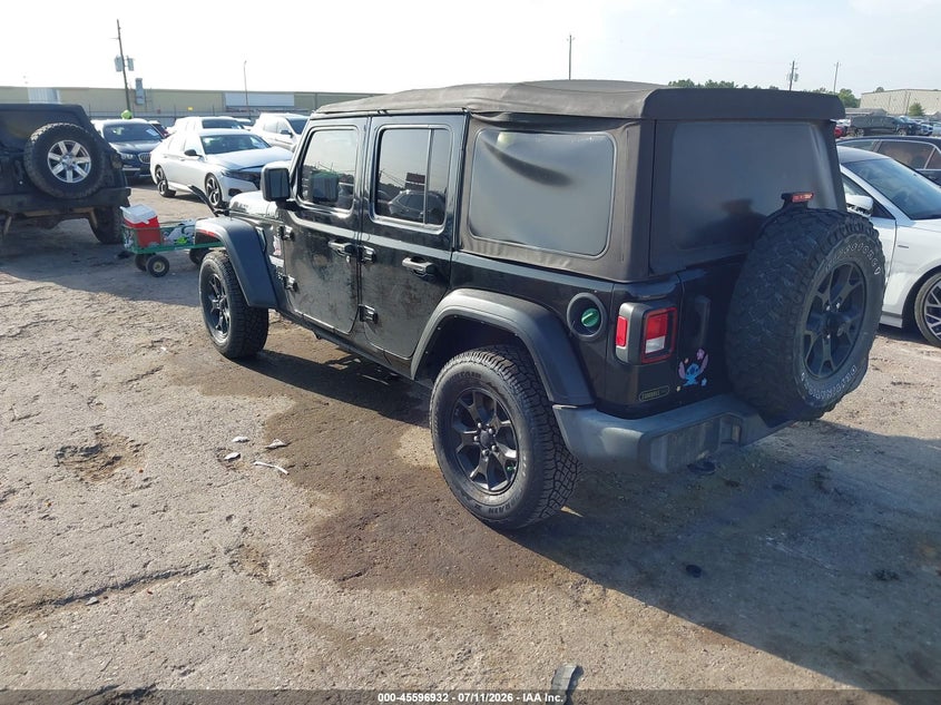 JEEP WRANGLER UNLIMITED 2022 VIN 1C4HJXDG0NW194663