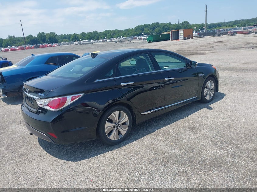 2015 HYUNDAI SONATA HYBRID auction photo 4
