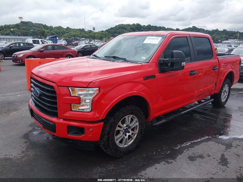 2015 Ford F-150, Левый бок, IAAI, VIN 1FTEW1EP2FFC60034 — фото 2