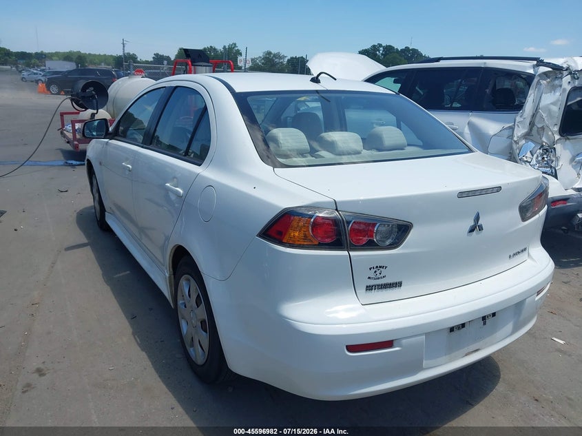 Vin: ja32u2fu3du021263, lot: 46095360, mitsubishi lancer es 20133