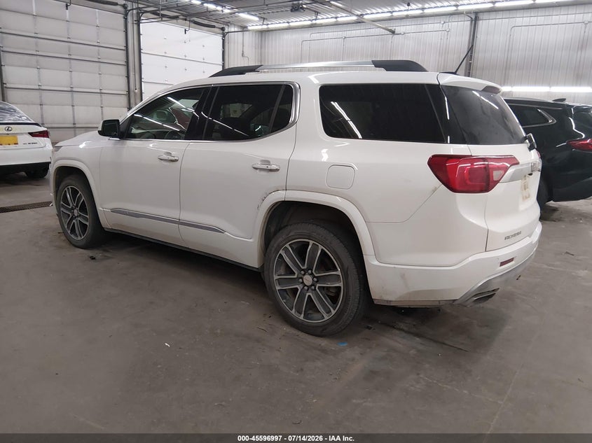 Vin: 1gkknxls6hz327157, lot: 46095375, gmc acadia denali 20173