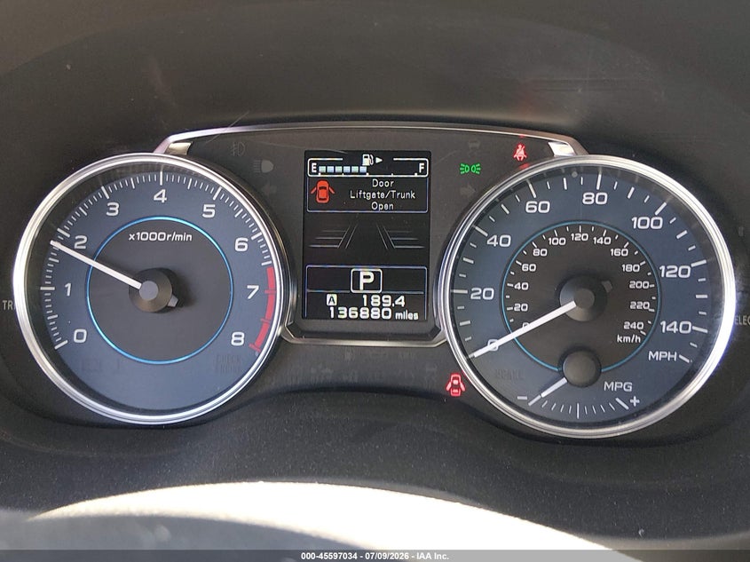 2016 SUBARU CROSSTREK 2.0I LIMITED — Photo 7