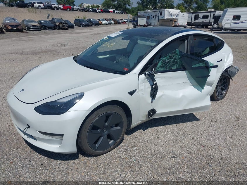 2023 TESLA MODEL 3 auction photo 2