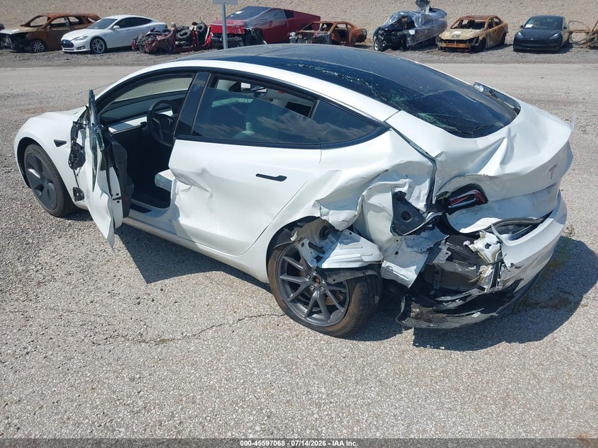 2023 TESLA MODEL 3 auction photo 3