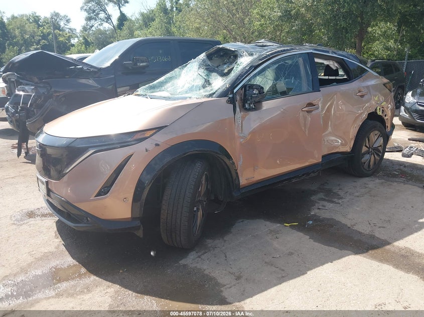 Vin: jn1bf0ba0pm401339, lot: 46095456, nissan ariya premiere 20232