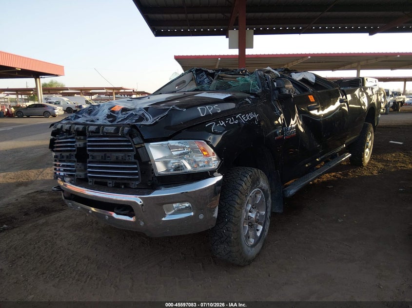 Vin: 3c6ur5jl9gg297716, lot: 46095461, ram 2500 big horn 20162