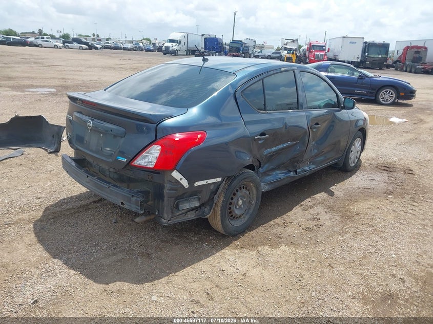 Vin: 3n1cn7ap7gl820529, lot: 46095495, nissan versa 1.6 s+ 20164