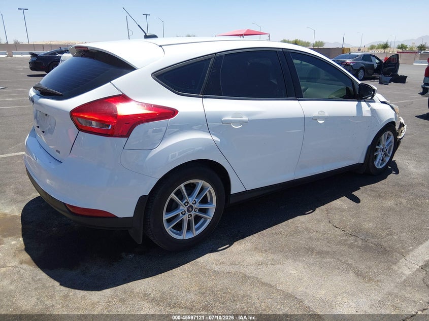 Vin: 1fadp3k23jl295114, lot: 46095499, ford focus se 20184