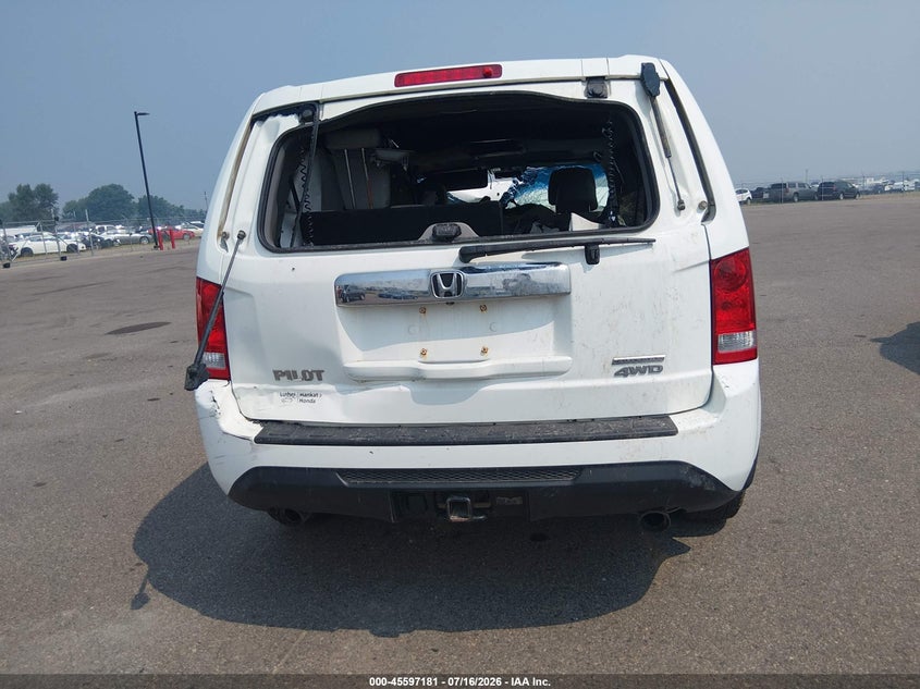 2015 Honda Pilot Se VIN: 5FNYF4H32FB061674 Lot: 45597181