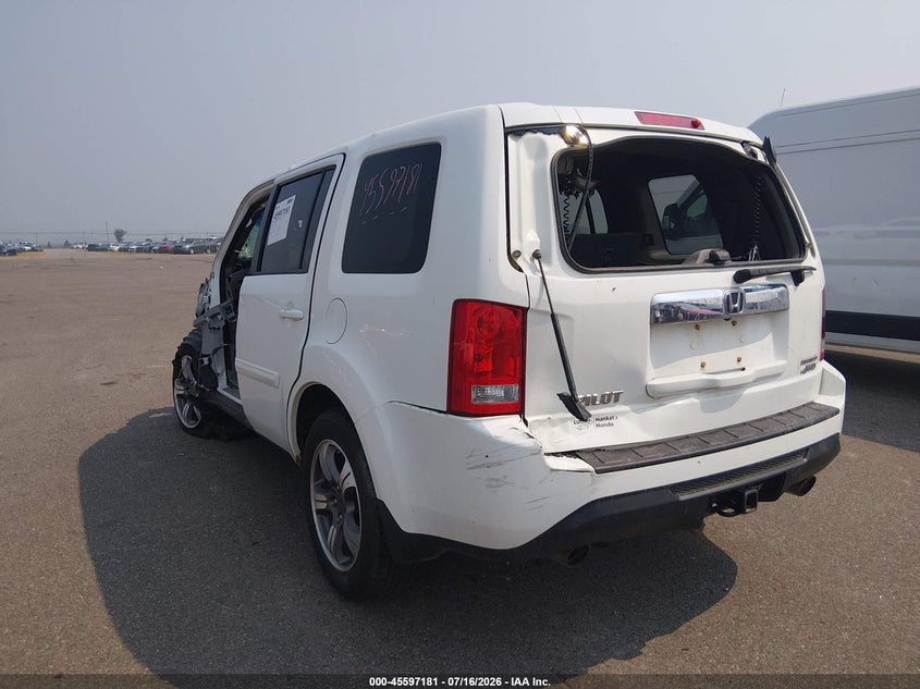 Vin: 5fnyf4h32fb061674, lot: 46095559, honda pilot se 20153