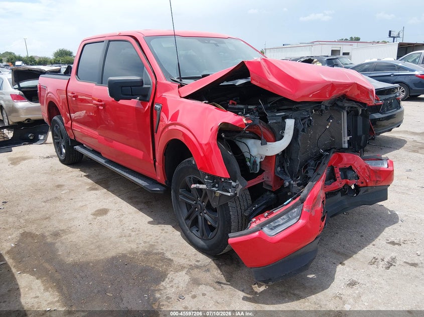 Vin: 1ftfw1e85pkg18801, lot: 46095584, ford f-150 xlt 2023 img_1