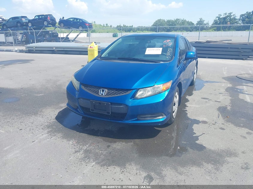 2012 Honda Civic, Обычный износ, IAAI, VIN 2HGFG3B53CH534451 — фото 2