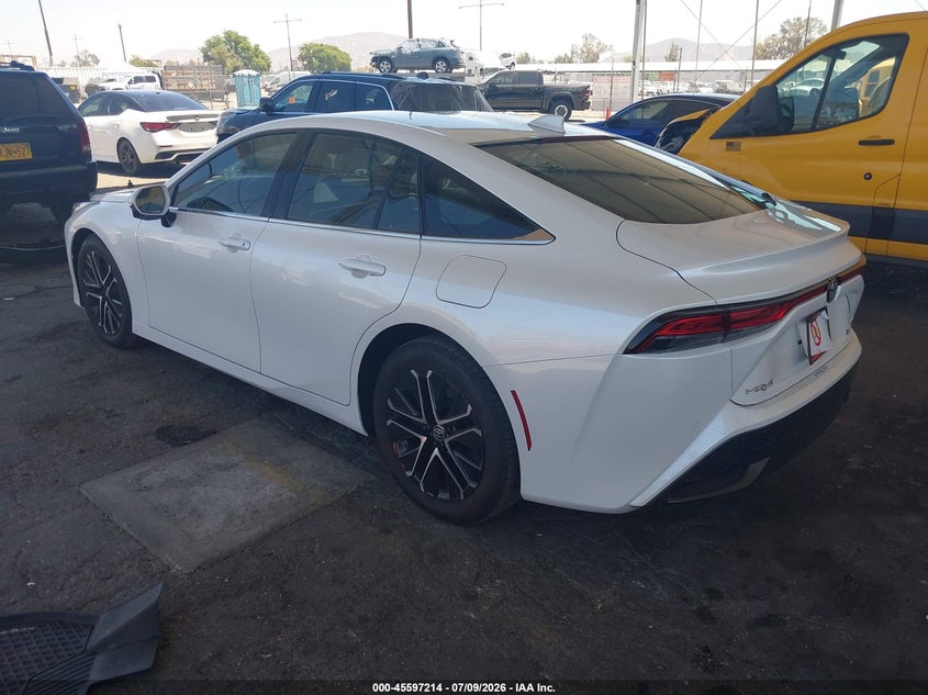 Vin: jtdaaaaa9ta012337, lot: 46095592, toyota mirai xle 20263