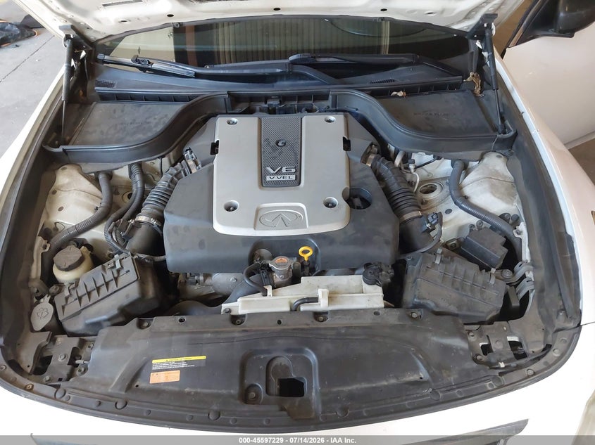 2012 Infiniti G37X VIN: JN1CV6AR4CM975292 Lot: 45597229